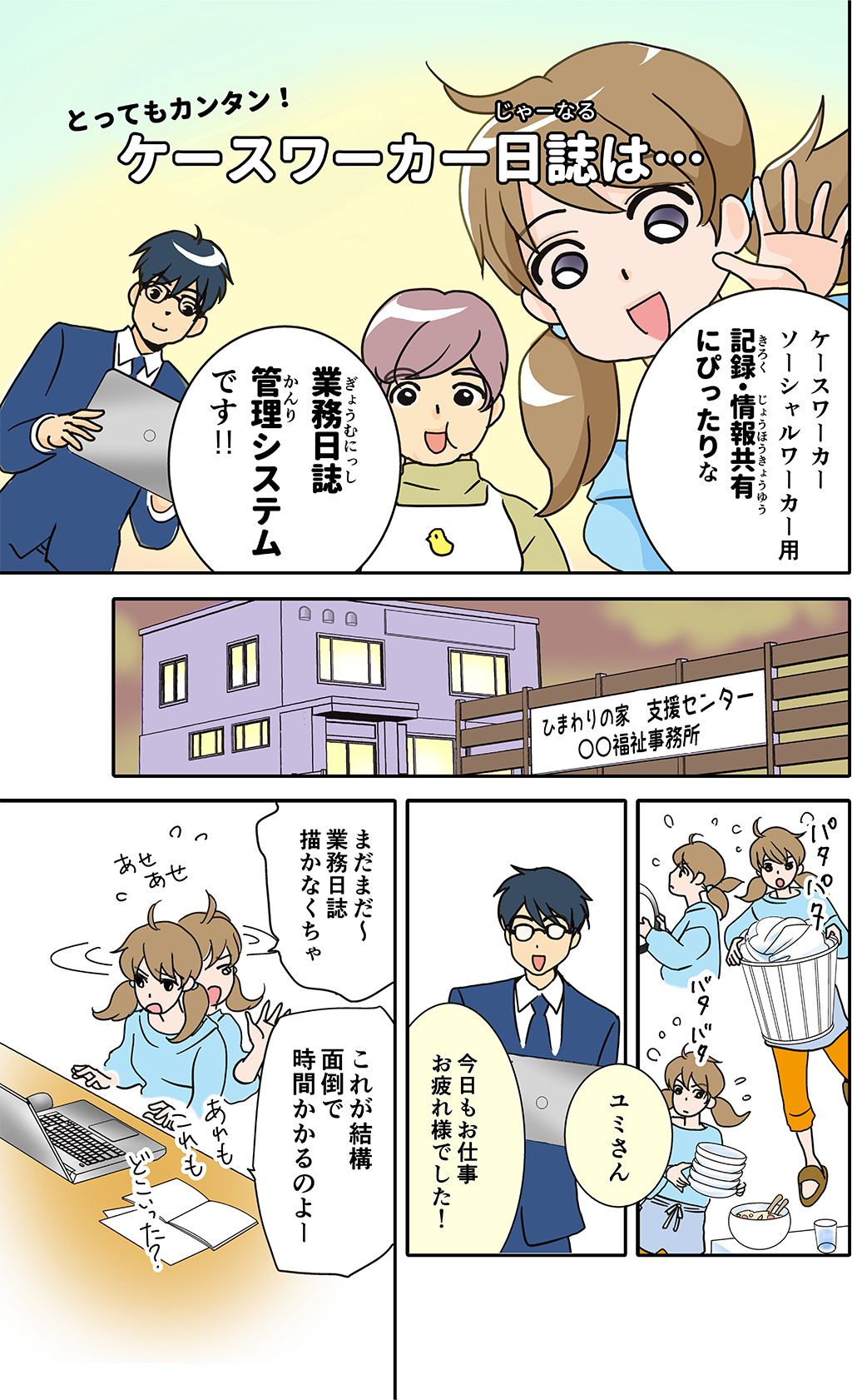 マンガ 「とってもカンタン！ラクハヤでんでん」PAGE-1